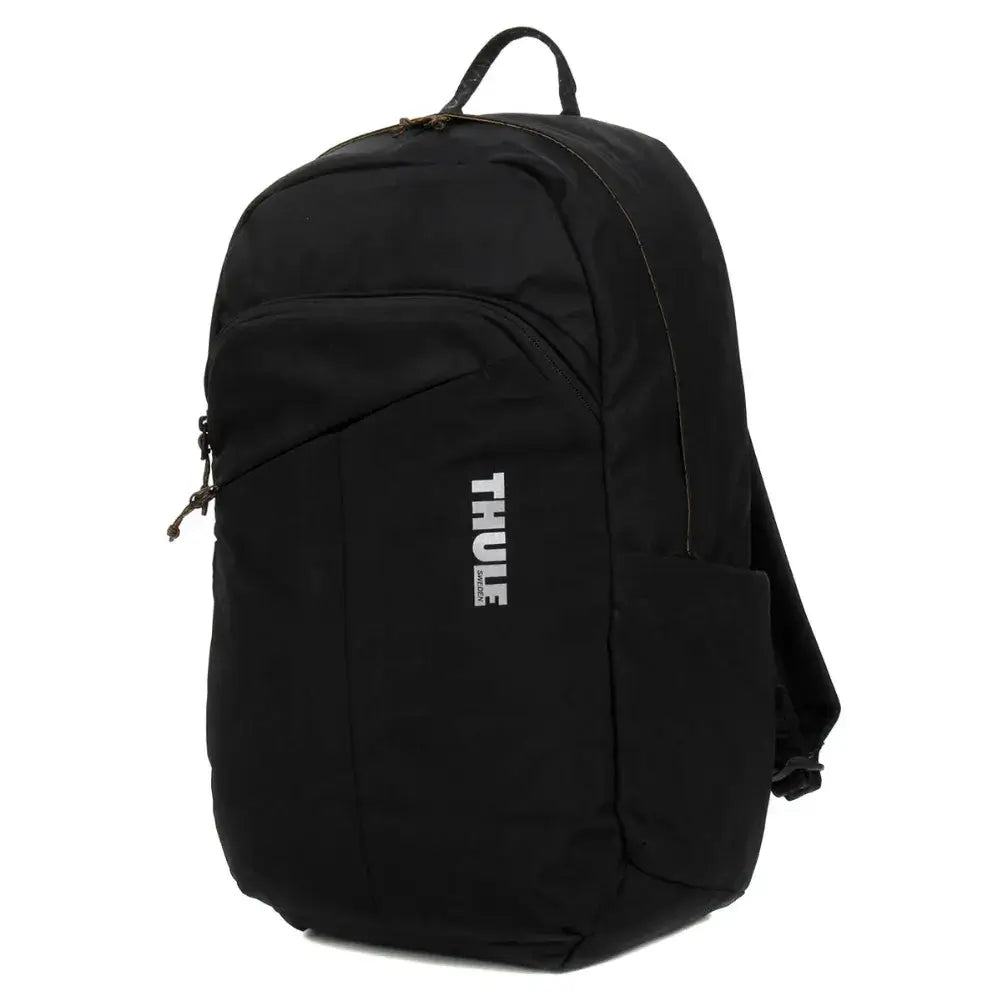 Vue avant du sac à dos Thule Indago 23L avec compartiments visibles