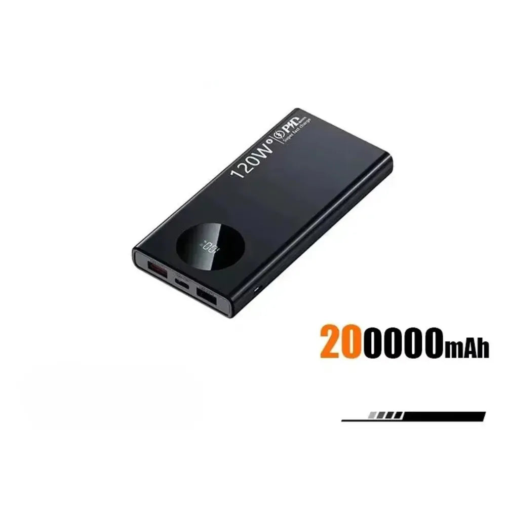 VIVO Power Bank 120W — Batterie externe USB-C Puissante avec 20000mAh pour charge rapide.