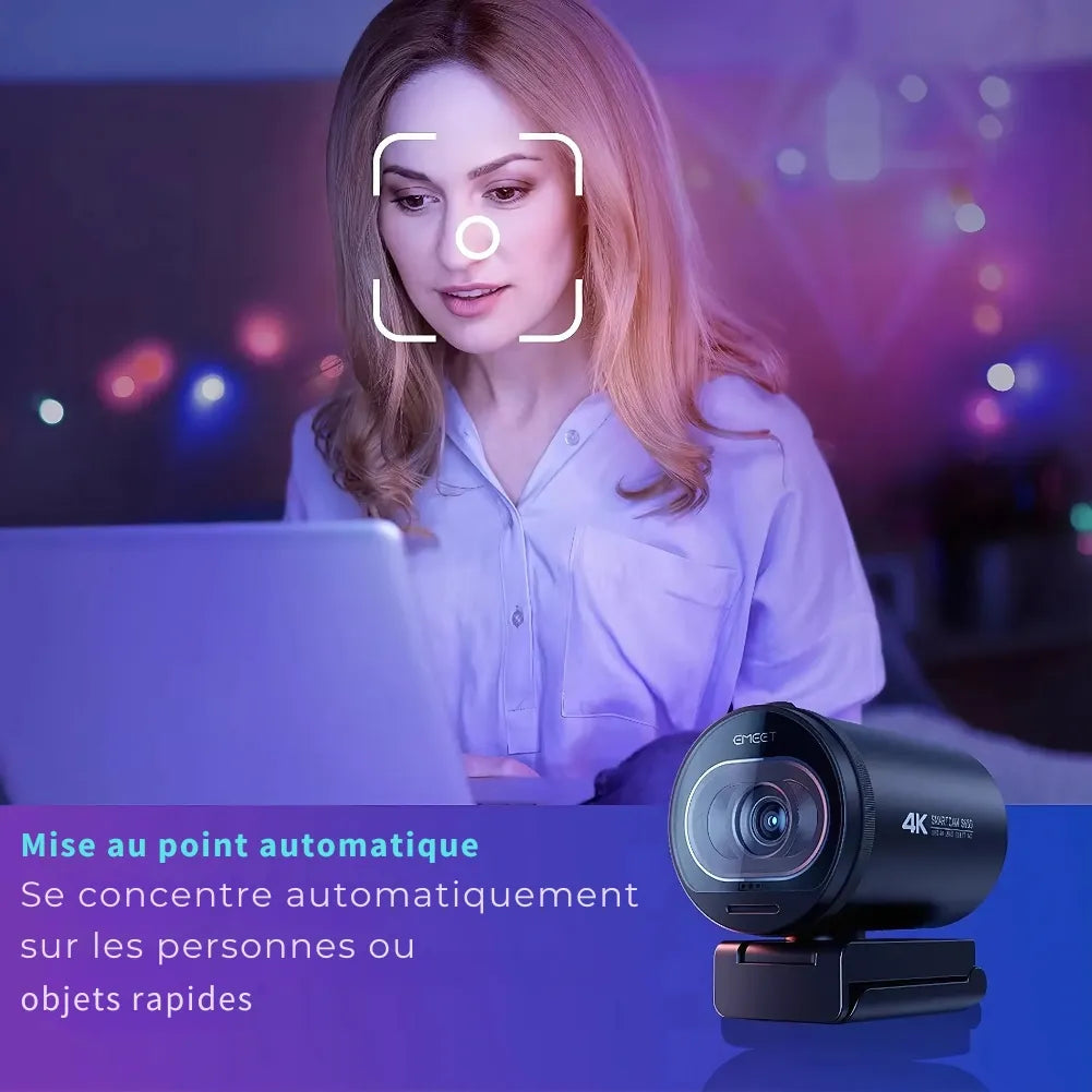 Webcam Emeet 4K Autofocus