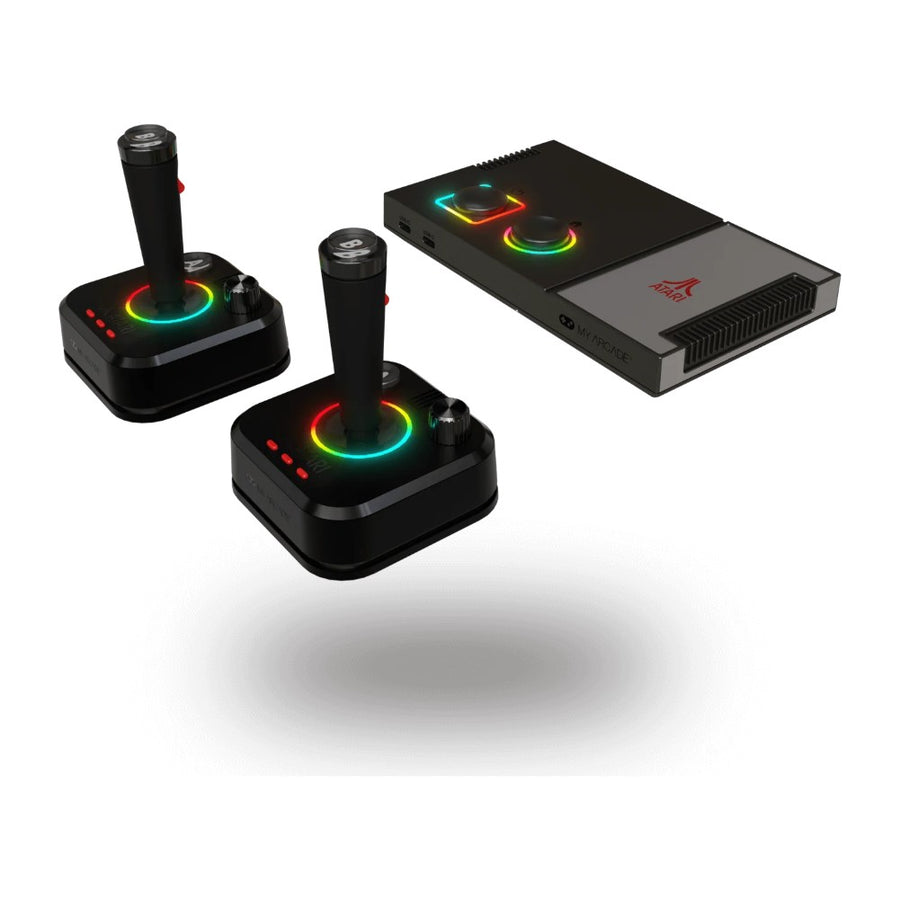 Atari Gamestation Pro My Arcade, console de salon HDMI avec 2 joysticks sans fil