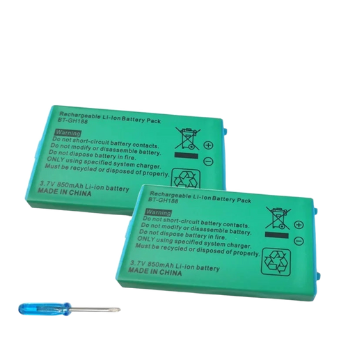 Game Boy Advance SP Battery 850 mAh — AGS-003 replacement