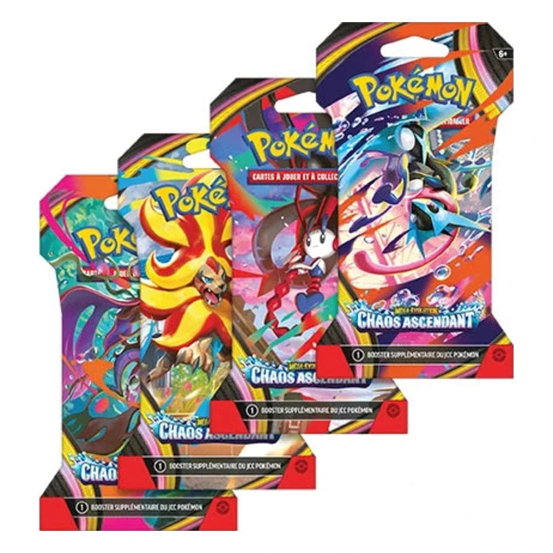 Booster Pokémon Méga-Évolution Chaos Ascendant (ME4)