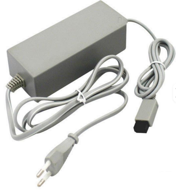 Bloc d'alimentation secteur de remplacement pour console Wii, modèle à prise européenne