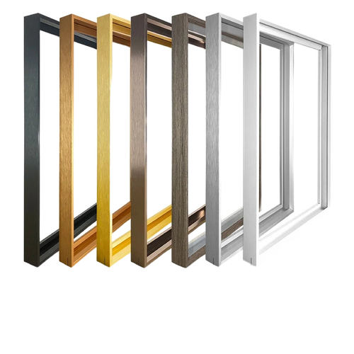 Wand-Bilderrahmen aus Aluminium — 8 Formate von 20x30 bis 50x50 cm