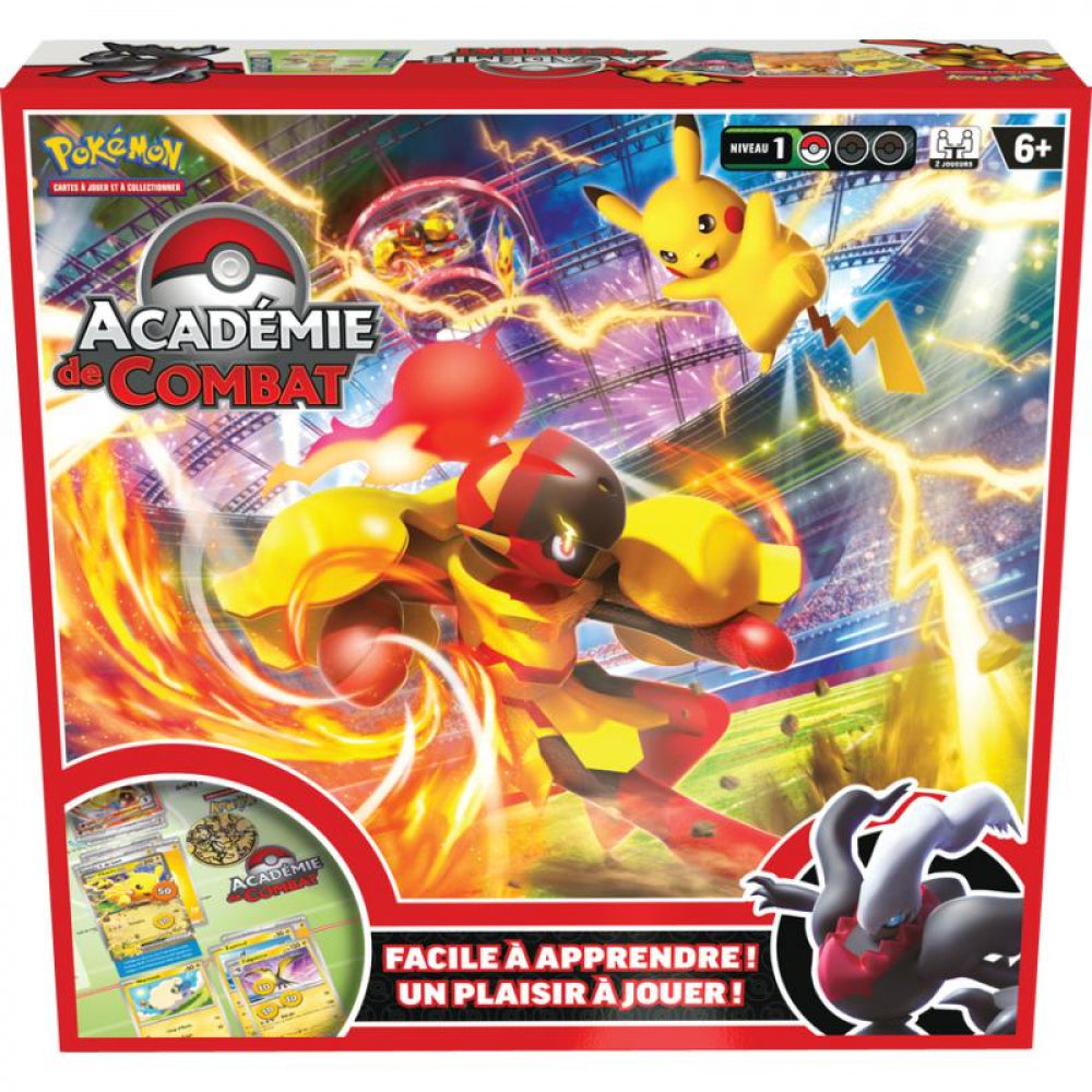 Coffret Académie de Combat Pokémon — 3 decks pour apprendre à jouer