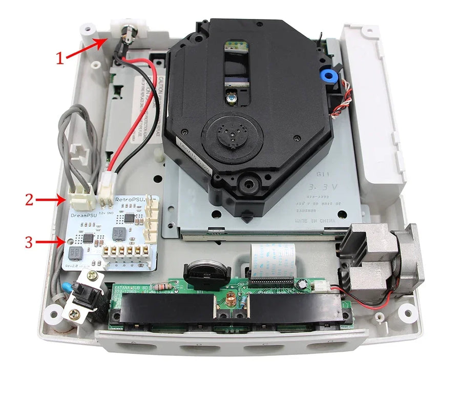Platine DreamPSU Rev 2.0 für Dreamcast — Bild 2