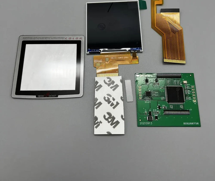 IPS-Display 2,6 Zoll für Neo Geo Pocket Color, Version L Silber — Bild 27