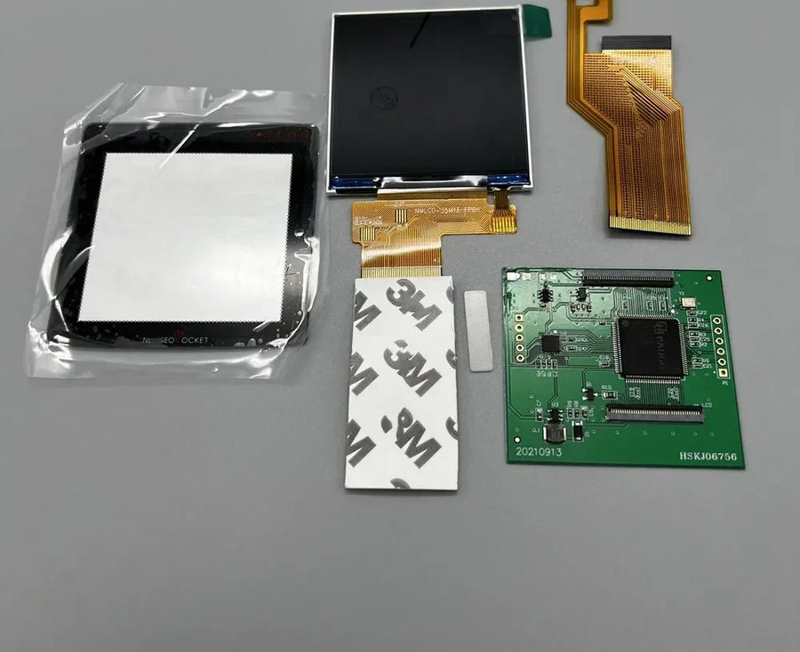 IPS-Display 2,6 Zoll für Neo Geo Pocket Color, Version L Schwarz — Bild 28