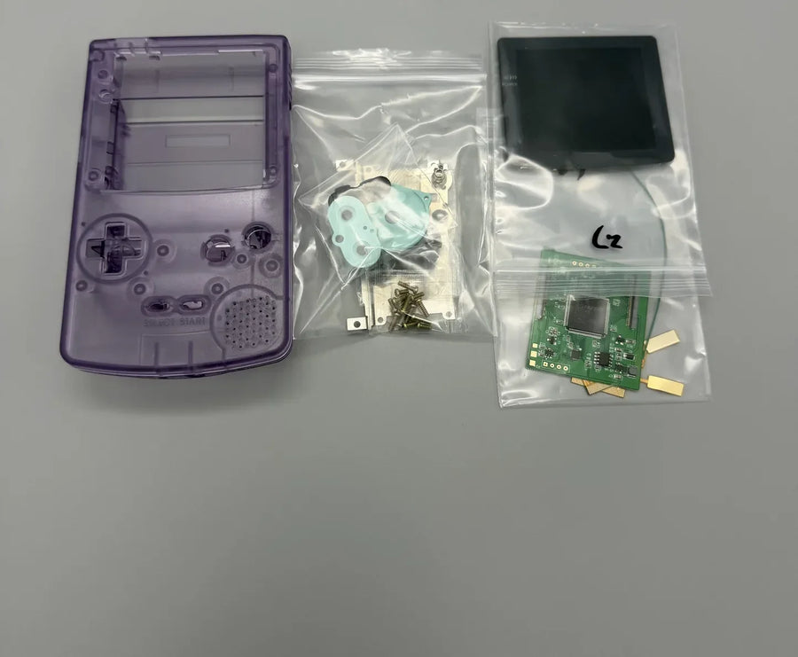 Transflektives Display 2,78 Zoll für Game Boy Color, Ausführung transluzentes Lila — Bild 26