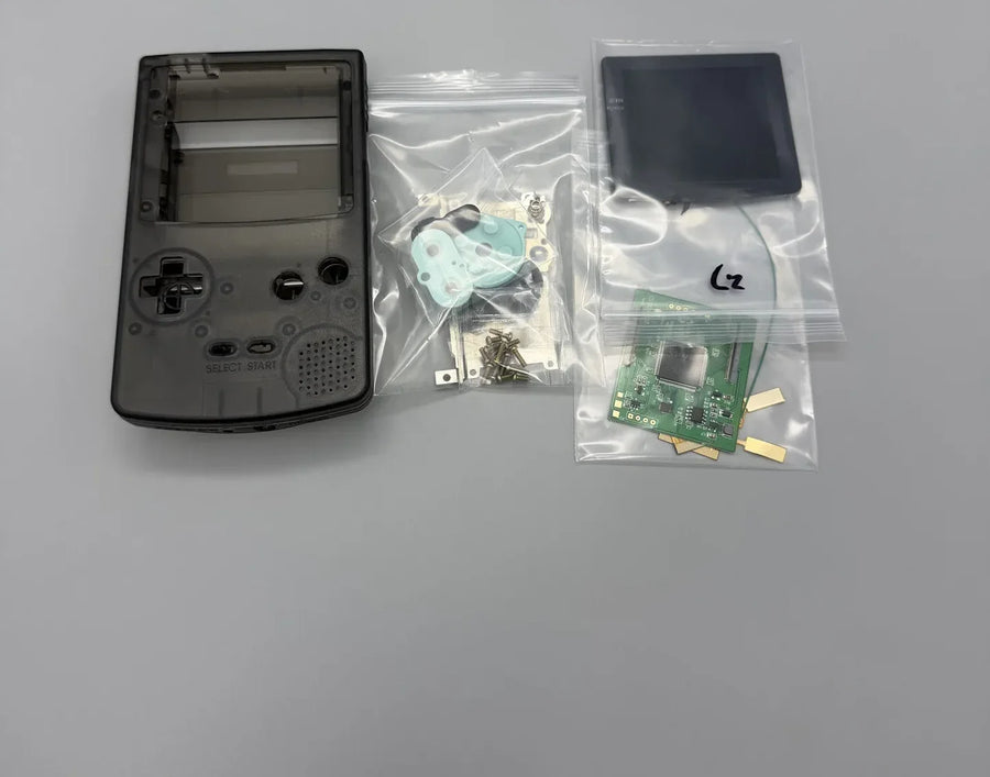 Transflektives Display 2,78 Zoll für Game Boy Color, Ausführung transluzentes Schwarz — Bild 27