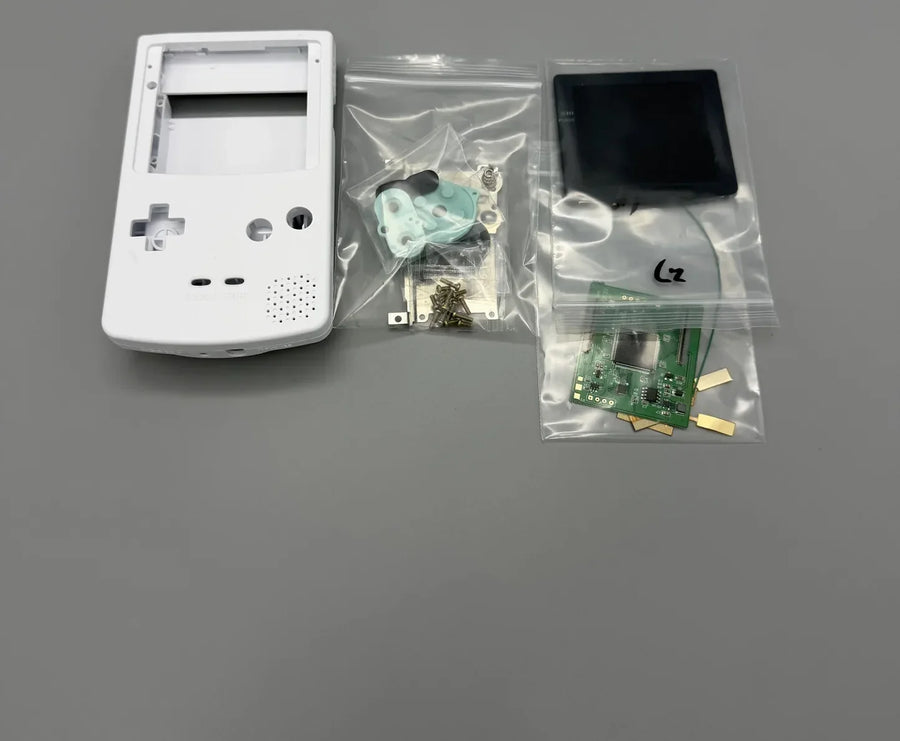 Transflektives Display 2,78 Zoll für Game Boy Color, Ausführung Weiß — Bild 31