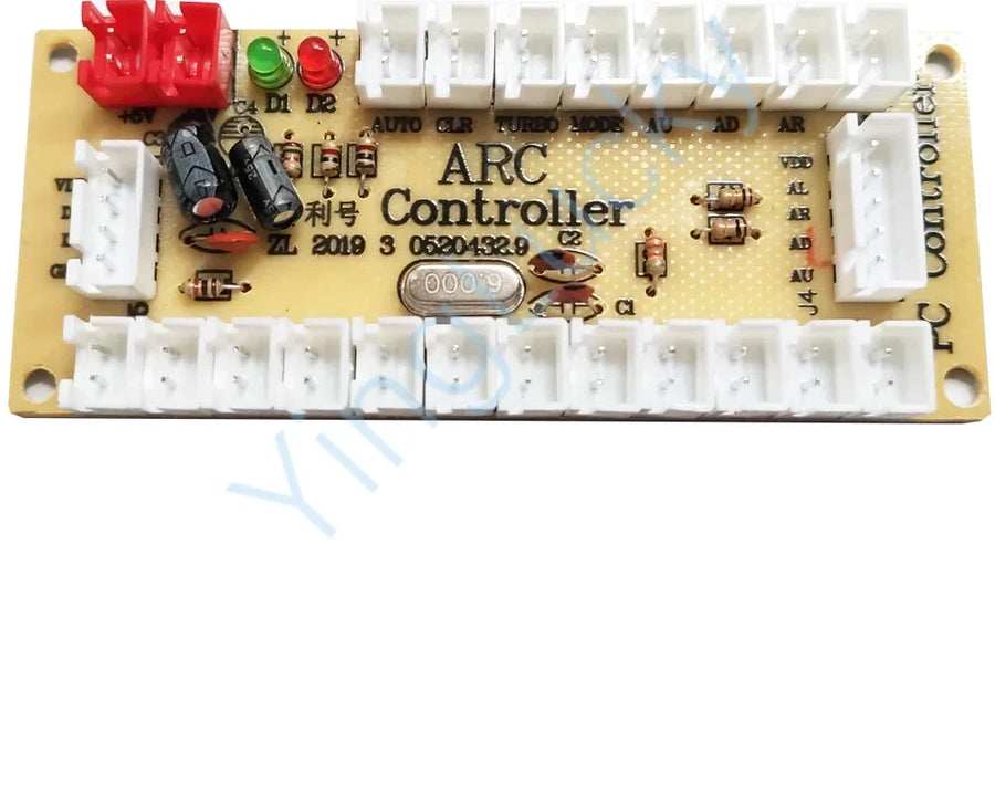 Encodeur USB arcade zéro latence pour joystick et boutons de borne — Fun-Esports — visuel 2