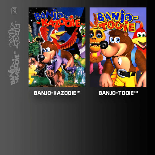 Evercade Banjo-Kazooie Double Pack — cartouche Banjo-Kazooie et Banjo-Tooie en version améliorée