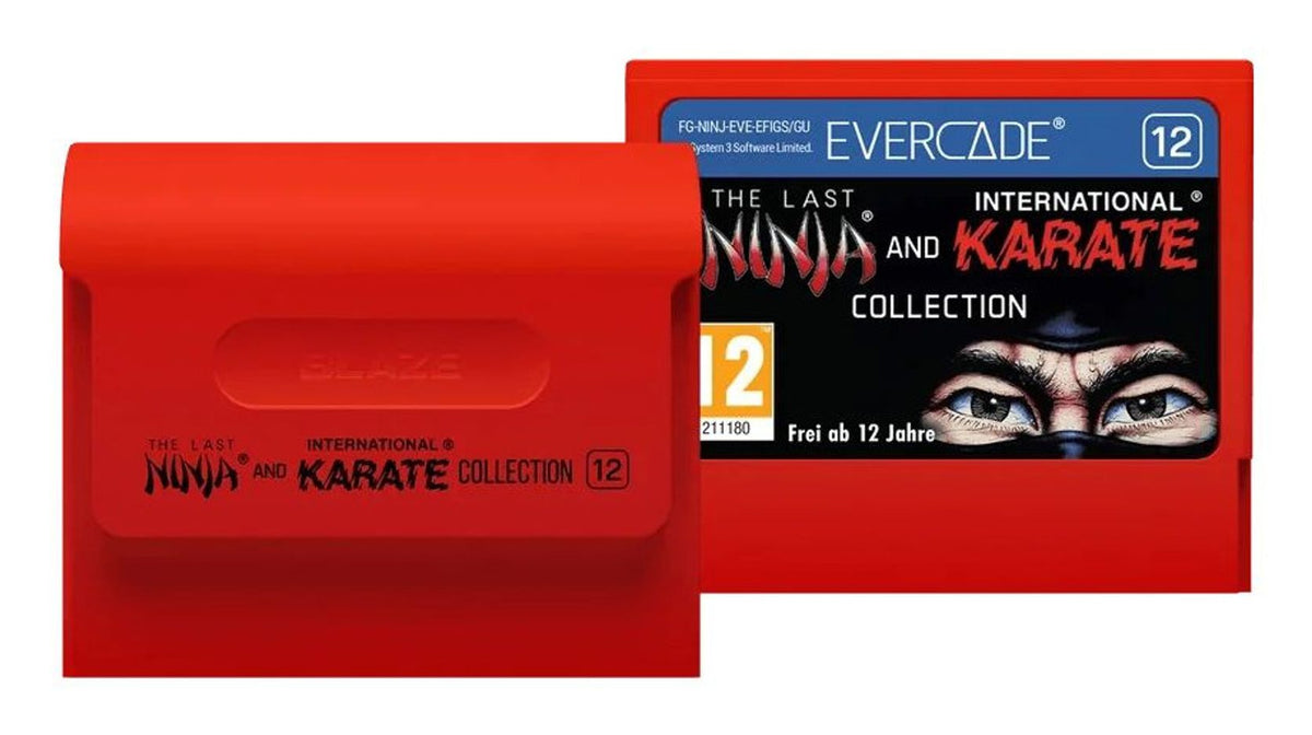 Cartouche et boîtier Evercade The Last Ninja Collection