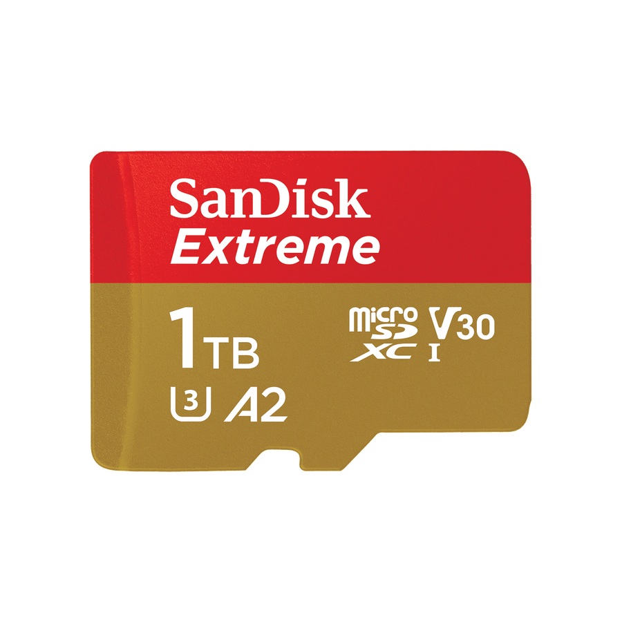 microSDXC-Karte SanDisk Extreme 1 TB, Vorderansicht