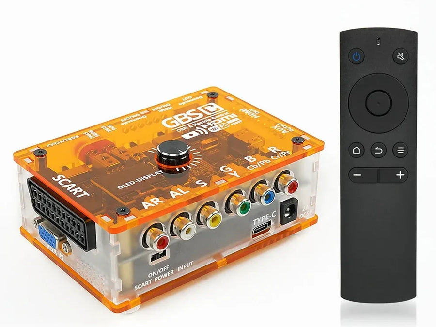 GBS-Control Mini video converter, acrylic case, Translucent orange — image 16