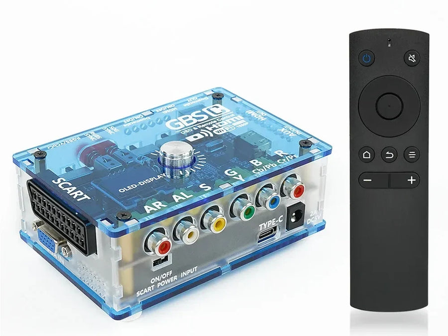GBS-Control Mini video converter, acrylic case, Translucent blue — image 17
