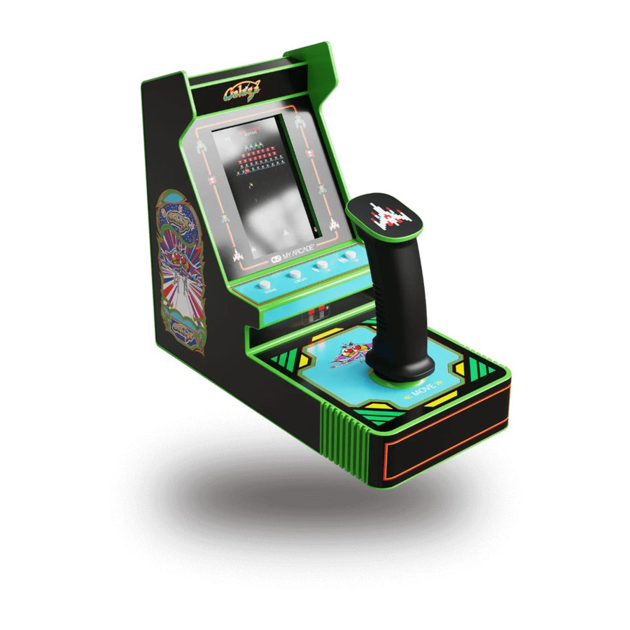Joystick Player My Arcade, mini arcade à joystick et écran vertical couleur, édition Galaga + Galaxian, autre vue