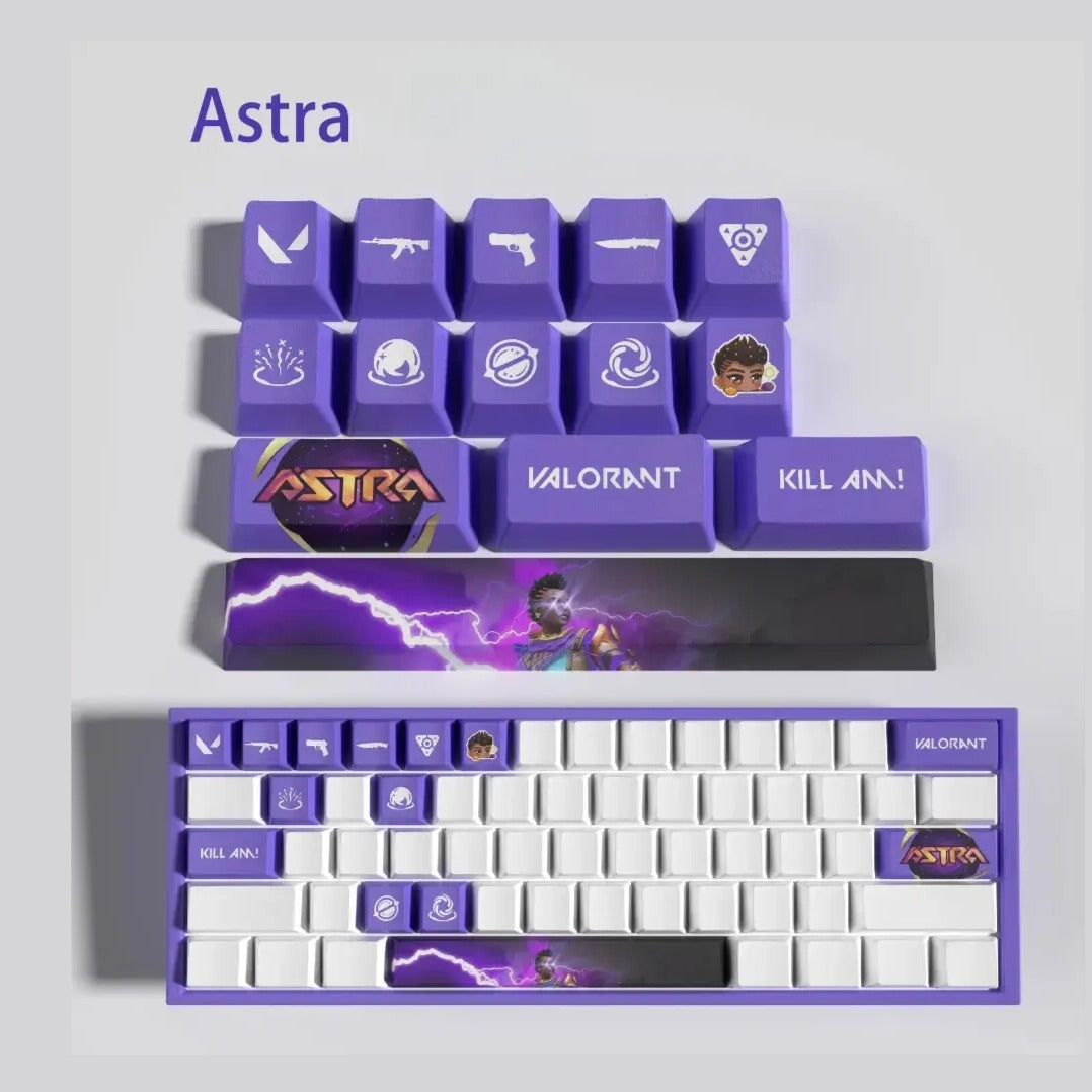 Keycaps Valorant Personnalisé ASTRA