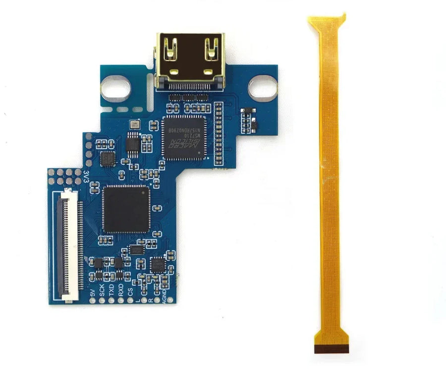 Internes HDMI-Kit für PSone, Videochip CXD8561CQ · 1 Flachbandkabel — Bild 6