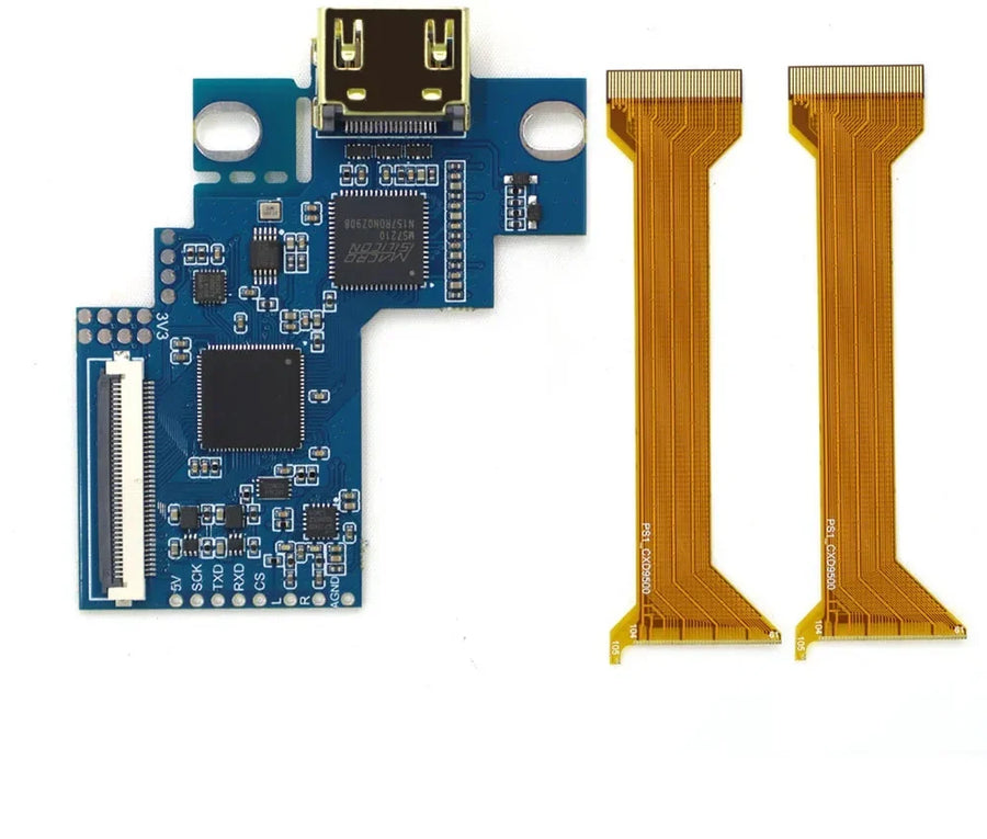 Internes HDMI-Kit für PSone, Videochip CXD9500Q · 2 Flachbandkabel — Bild 8