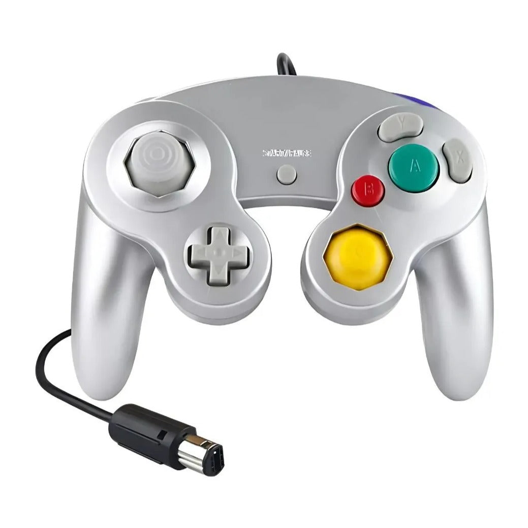 Manette GameCube de couleur gris
