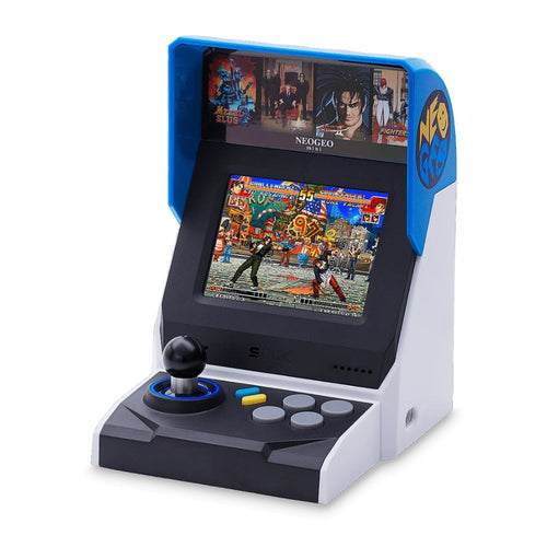 Neo Geo Mini — console arcade à écran 3,5 pouces, 40 jeux SNK intégrés et sortie HDMI