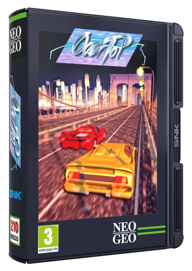 Over Top — cartouche NeoGeo AES officielle pour NeoGeo AES+