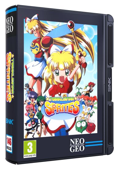 Twinkle Star Sprites — cartouche NeoGeo AES officielle pour NeoGeo AES+