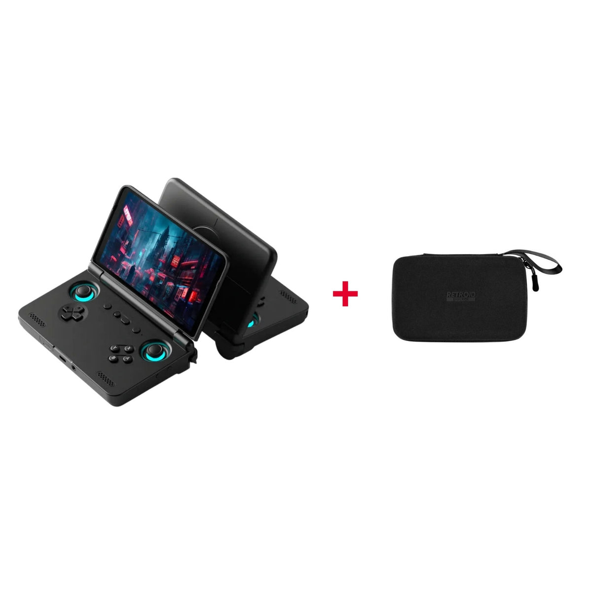 Pack Retroid Pocket Flip 2 avec sa housse