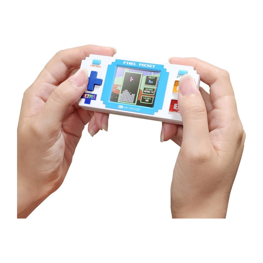 Pixel Pocket Tetris My Arcade, console porte-clés à écran 1,8 pouce, tenue en main