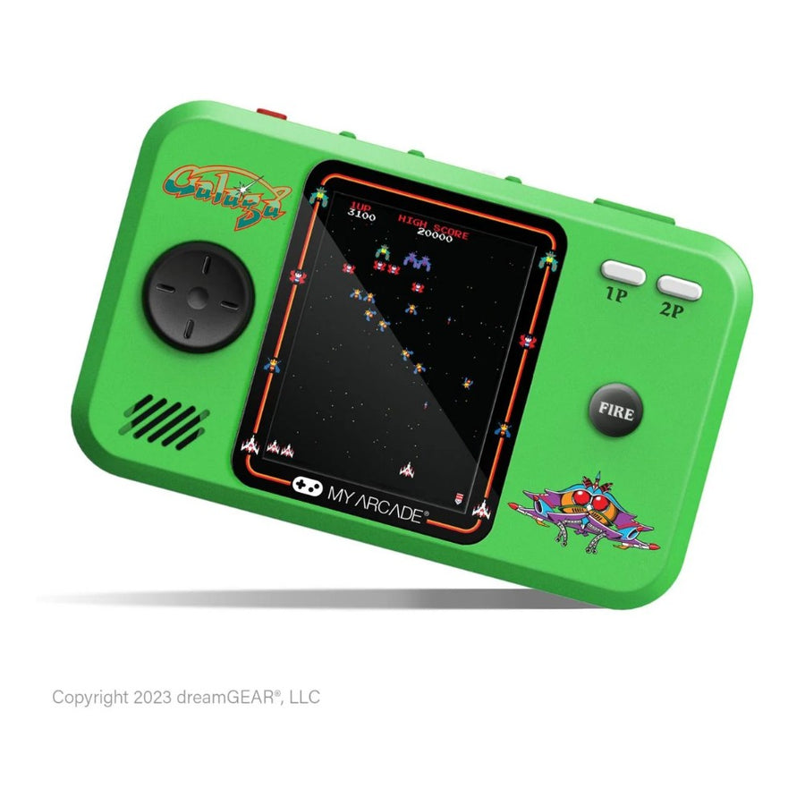 Pocket Player Pro My Arcade, console de poche à écran vertical 2,75 pouces, édition Galaga + Galaxian