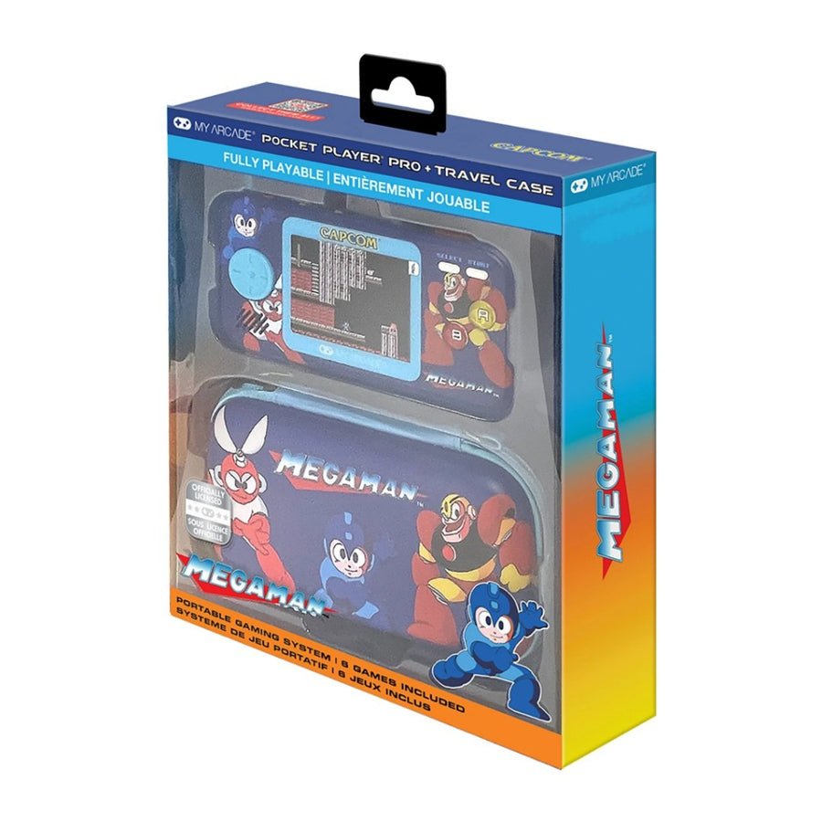 Pocket Player Pro My Arcade, console de poche à écran vertical 2,75 pouces, édition Mega Man