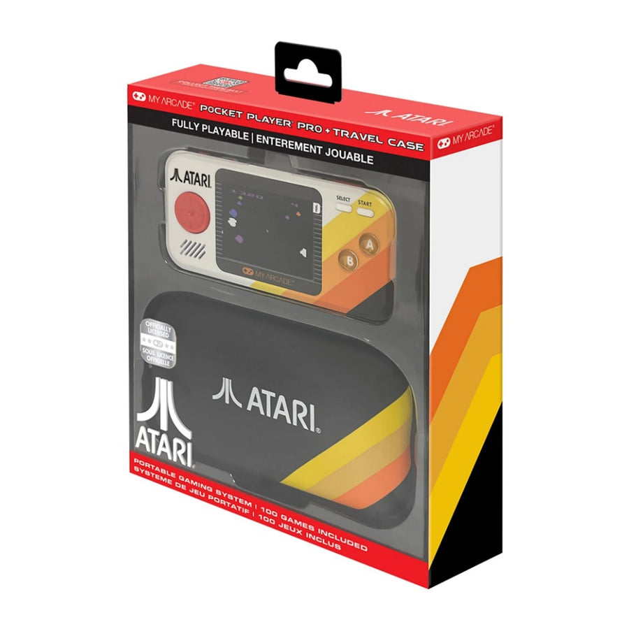 Pocket Player Pro My Arcade, console de poche à écran vertical 2,75 pouces, édition Atari