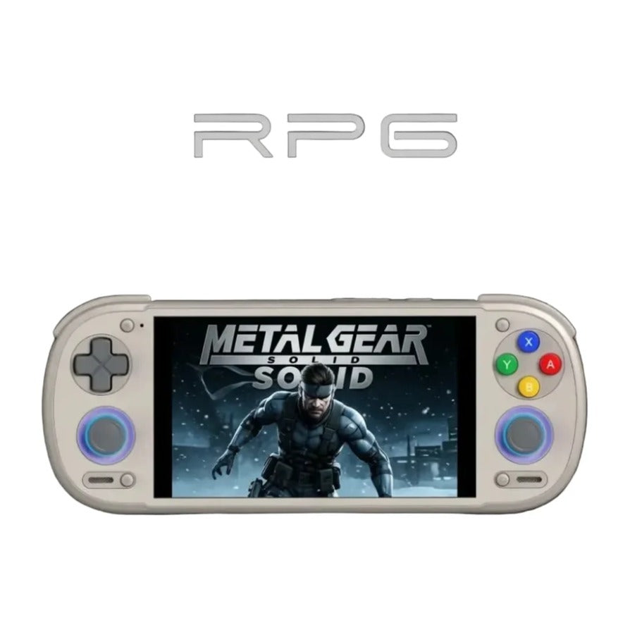 Retroid Pocket 6, console portable rétrogaming, visuel principal du produit