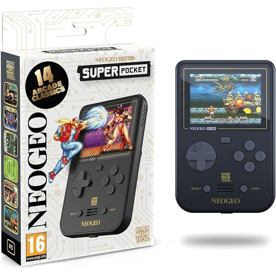 Super Pocket, console portable à jeux intégrés et port cartouche Evercade, édition NEOGEO