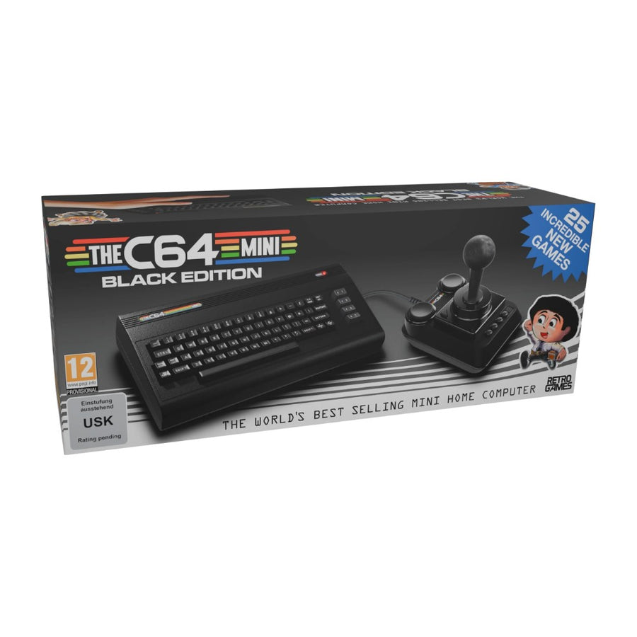 Boîte de la THEC64 Mini Black Edition