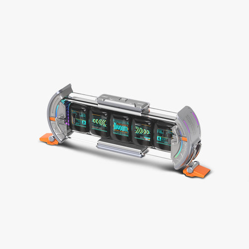 Info-Display Divoom Times Gate — 5 Farb-LCD-Bildschirme, RGB-Beleuchtung
