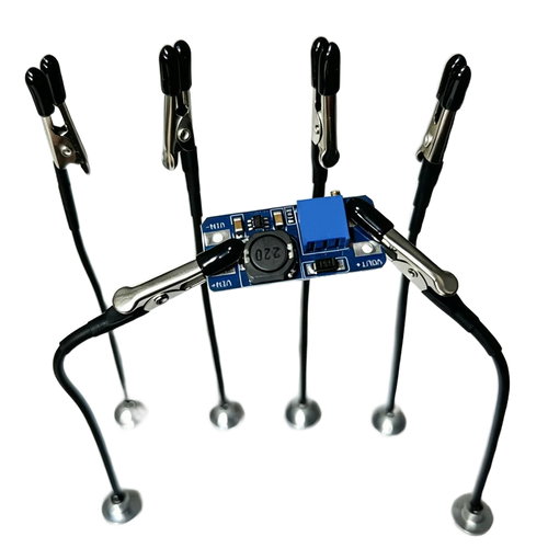 Dritte Hand zum Löten — Magnetfuß und flexible Arme